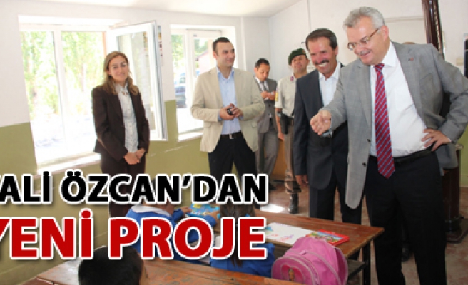 Vali Özcan dan Yeni Proje