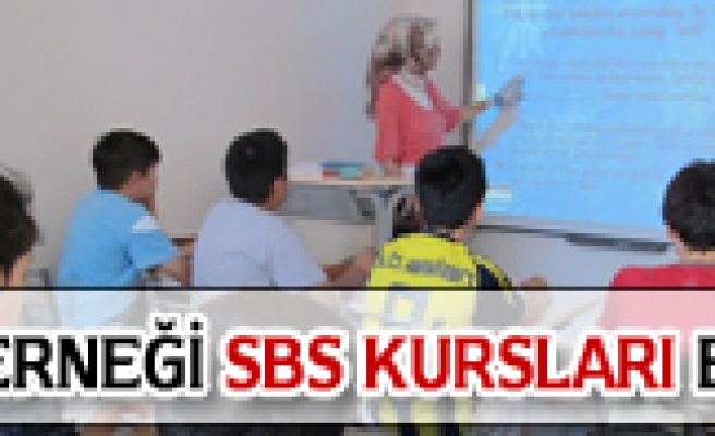 ÇARE DERNEĞİNDE SBS KURSLARI BAŞLADI