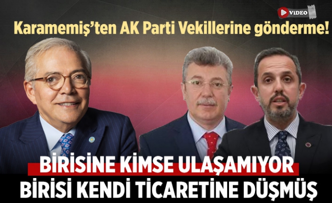 Karamemiş’ten AK Partili Çankırı Milletvekillerine gönderme!
