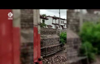 Çankırı’da Mühendislik Hatası Duvar, Evi Sel Altında Bıraktı!